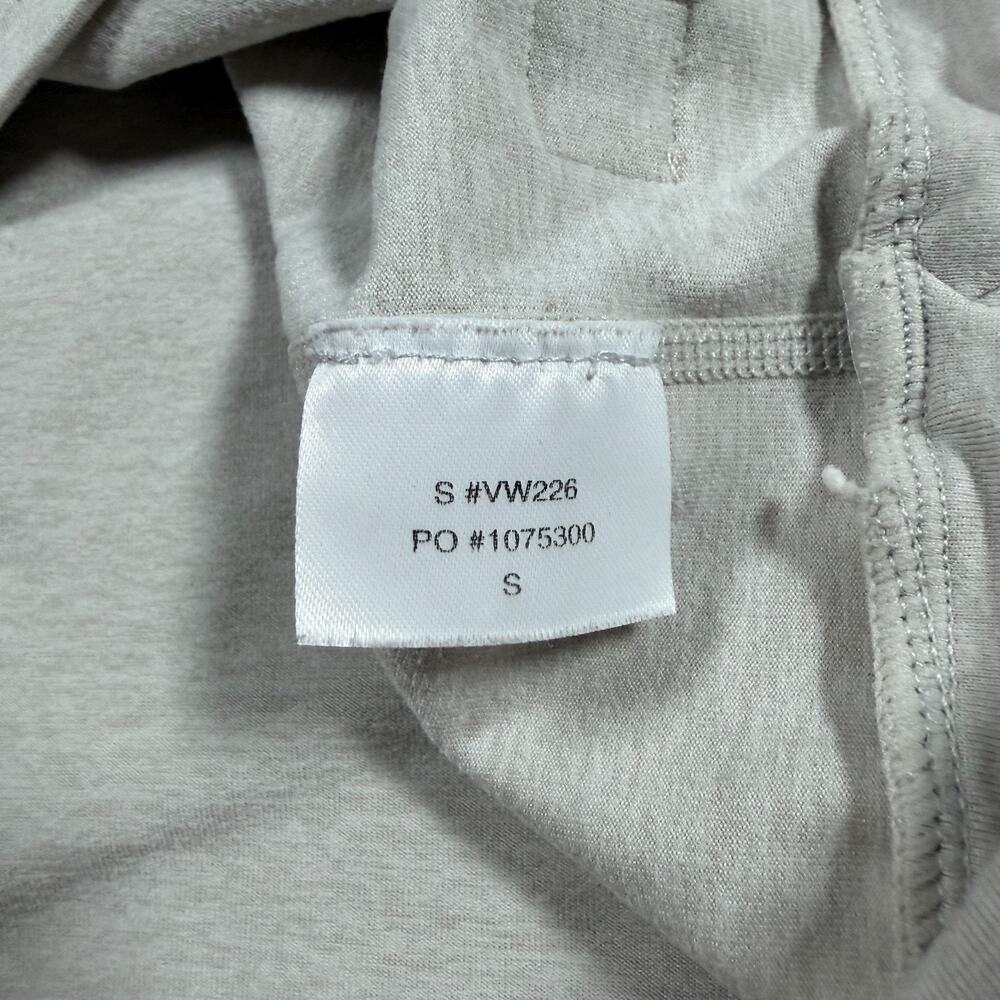 Vuori Halo Essential Performance Hoodie Heathered Gray Womens Small Yoga Workout - Picture 8 of 11